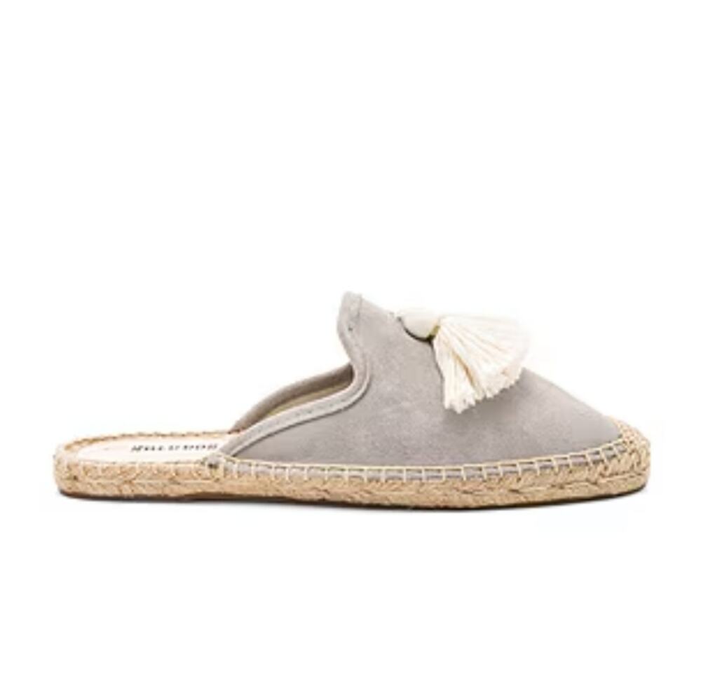 Soludos Suede Tassel Mules Size 9.5